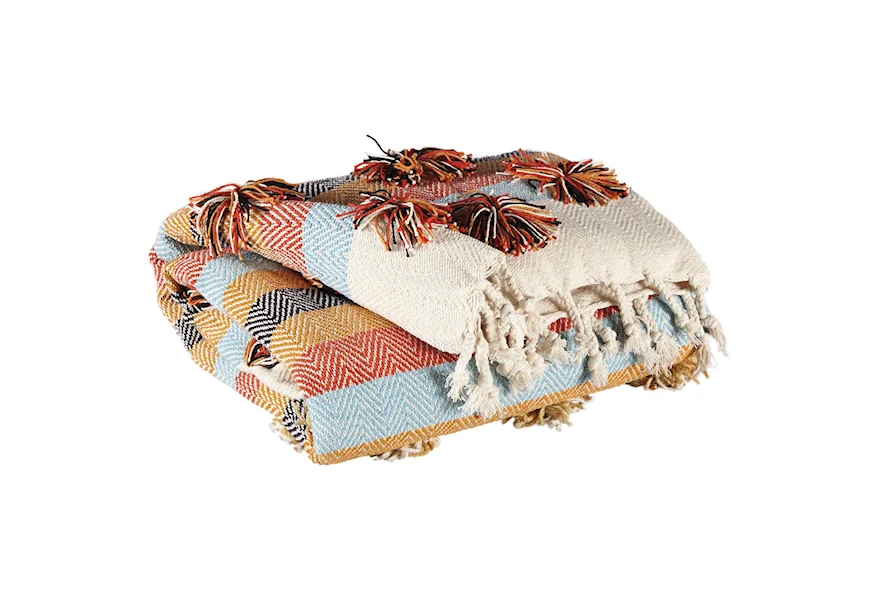 Throws Jacinta Multicolor Throw by Signature Design by Ashley at Esprit Decor Home Furnishings